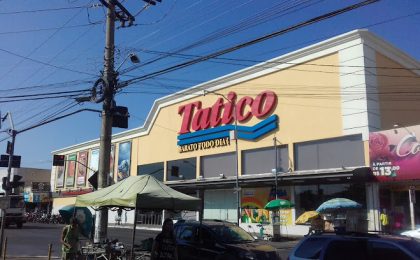 Foto do Supermercado Tatico na Av. Igualdade.